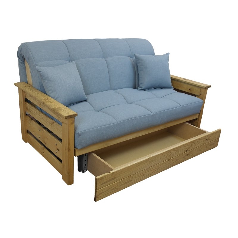 Ayury Sofa Bed Luxury Mattress, Wooden Futon Chair Bed