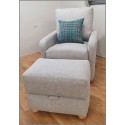 Ascot Chair and Footstool