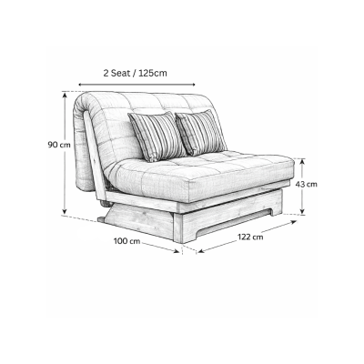 Devonshire Sofa Bed | Style & Comfort | Sofabed Barn
