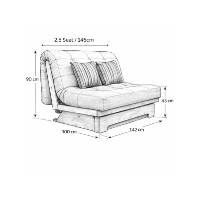 Devonshire Sofa Bed | Style & Comfort | Sofabed Barn