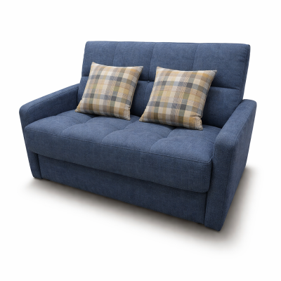 Sofa & Modular Footstool | Space Saving | Narrowboat Seating