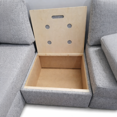 Newbury Corner Sofa Bed | Compact Corner Sofa with Storage | Sofabed Barn