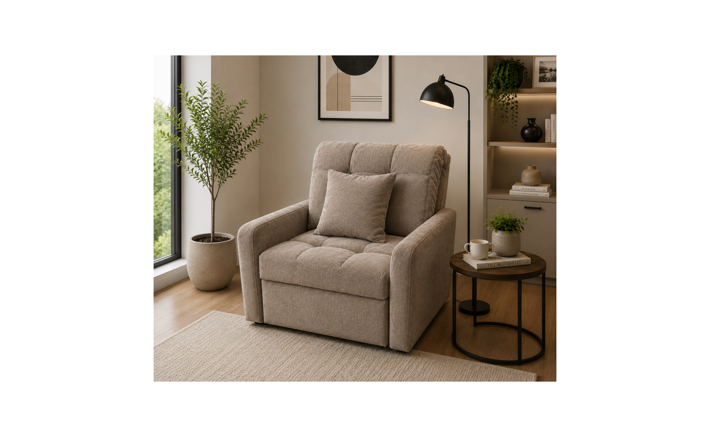 Choosing a Single Chair Sofa Bed for Small Rooms